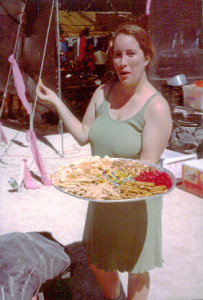 ann with perfect tray